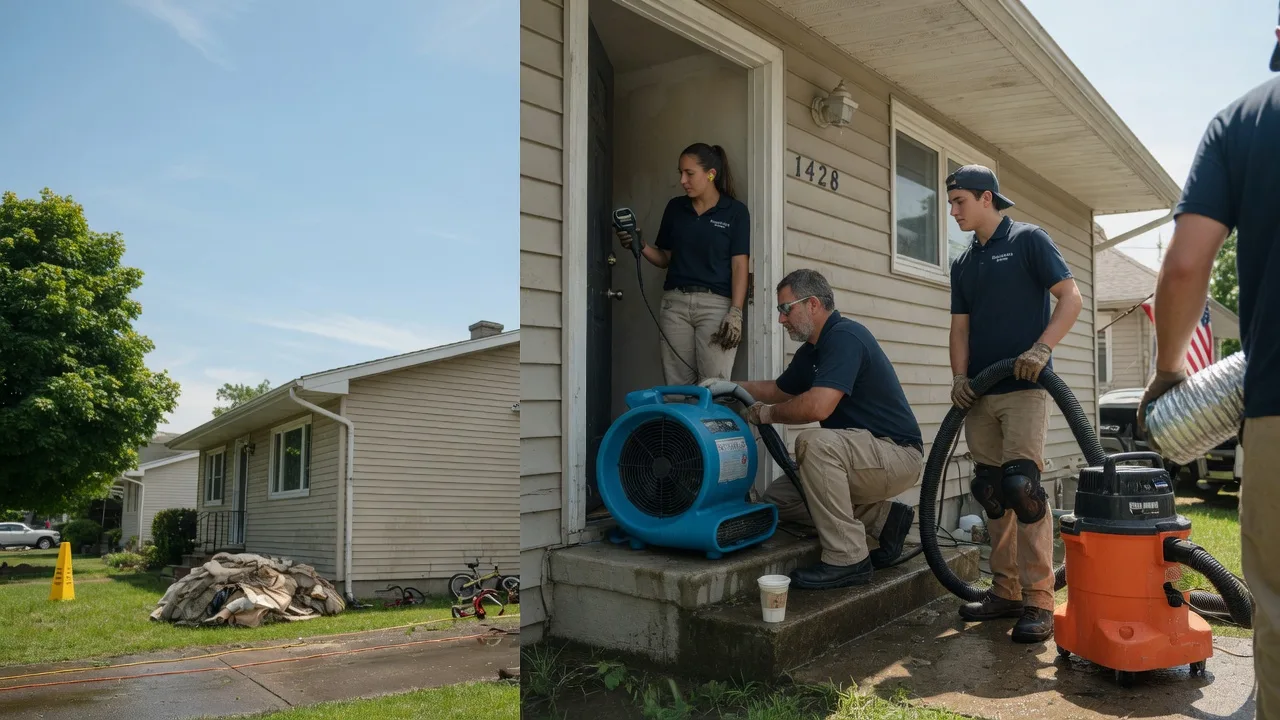 Water Damage Restoration in German Valley, IL near me